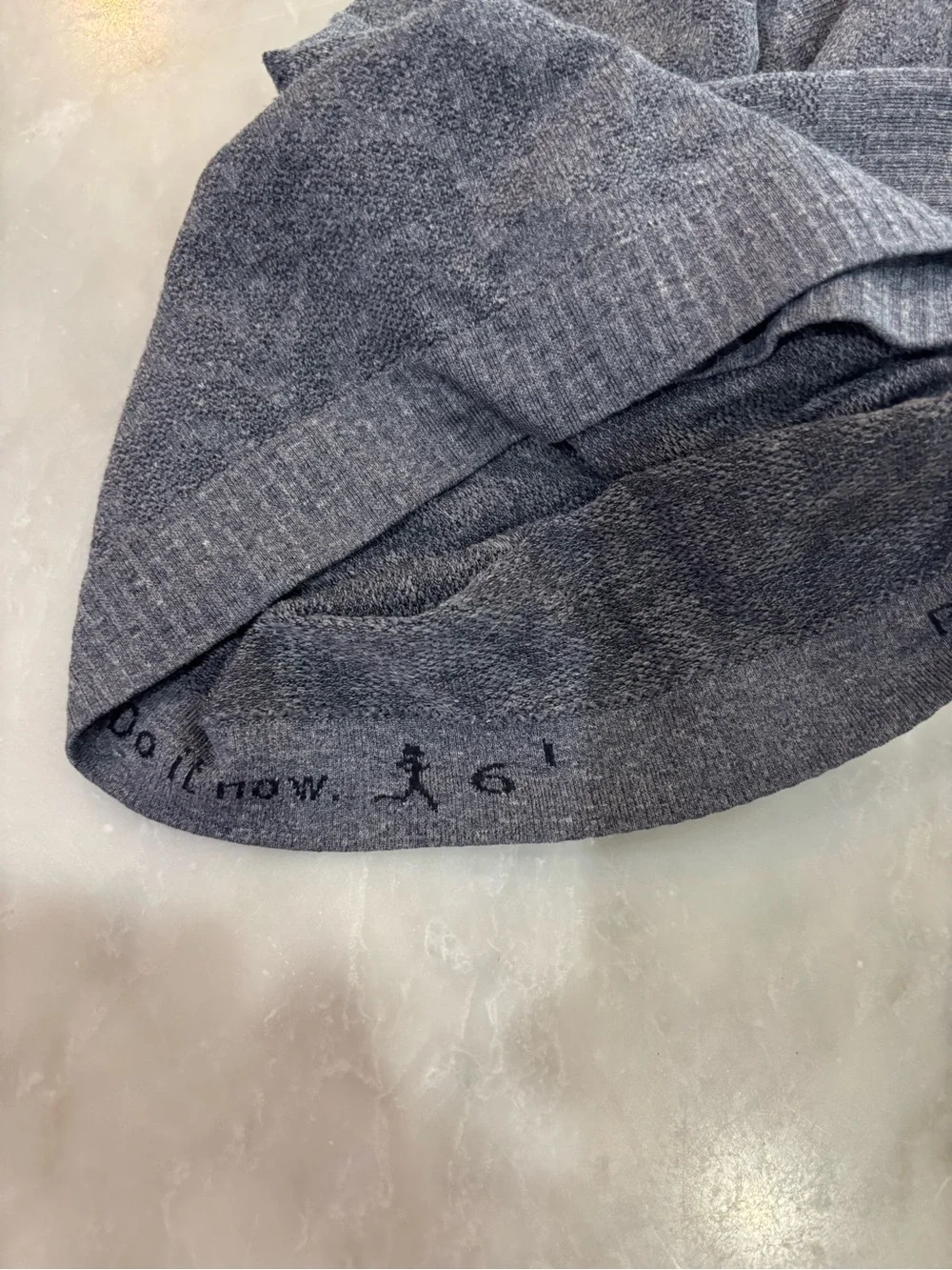 lululemon athletica Swiftly Tech Short-Sleeve Heathered Grey Tee